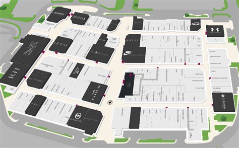 toronto premium outlets center map.